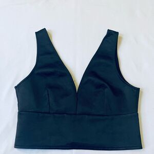 4 For $30.  Zara womens black brelette crop tops size S